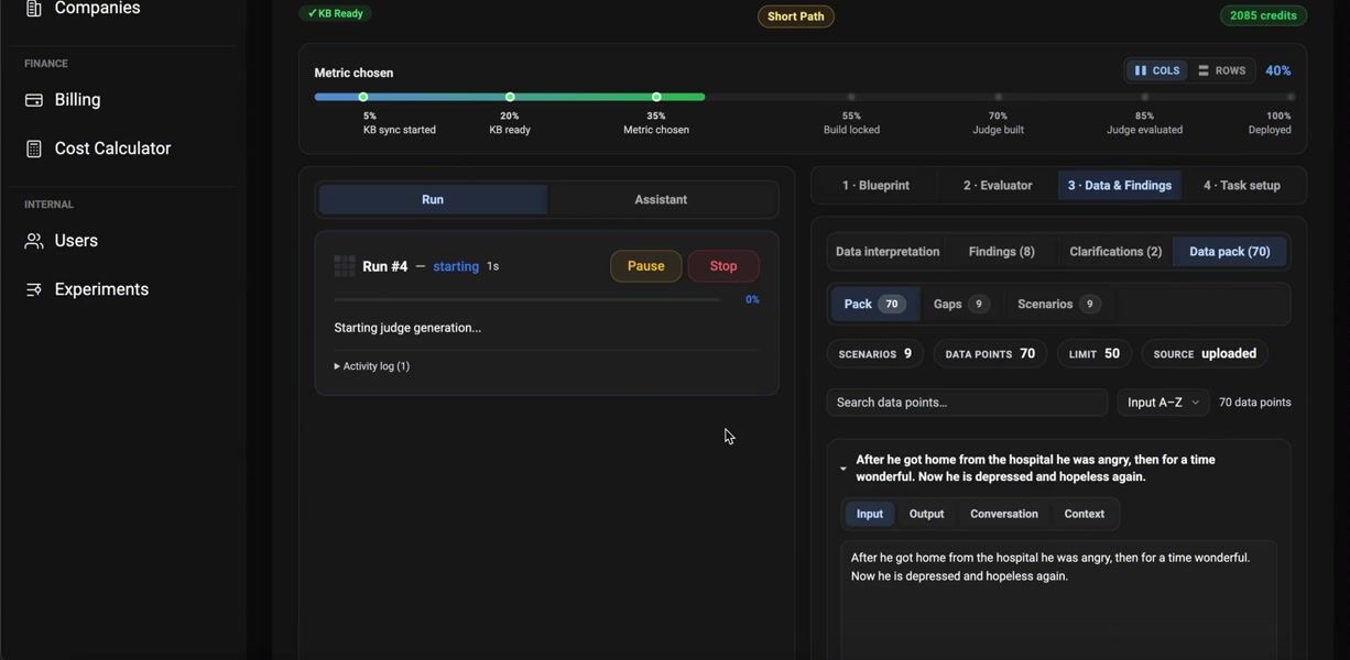 Argmin AI demo preview