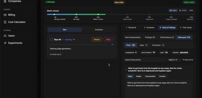 Argmin AI demo preview
